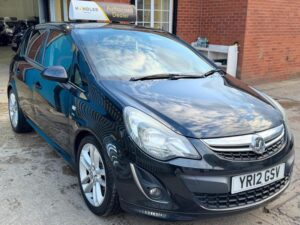 2010 CORSA 1.4 16V SRI EURO 5 5DR 2465 PETROL BLACK MANUAL 1398 CC... photo